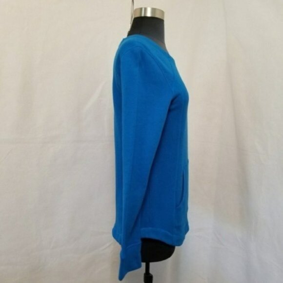 Lucy Blue Sweatshirt Size Small Front Pocket Excellent Condition Cozy - Picture 7 of 8